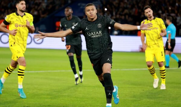 dortmund psg mbappe champions league