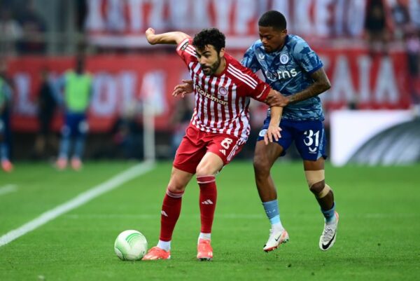 olympiacos iborra aston villa bailley europa conference league