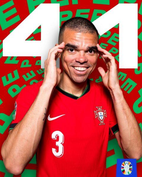 6 pepe 41 years old oldest euro
