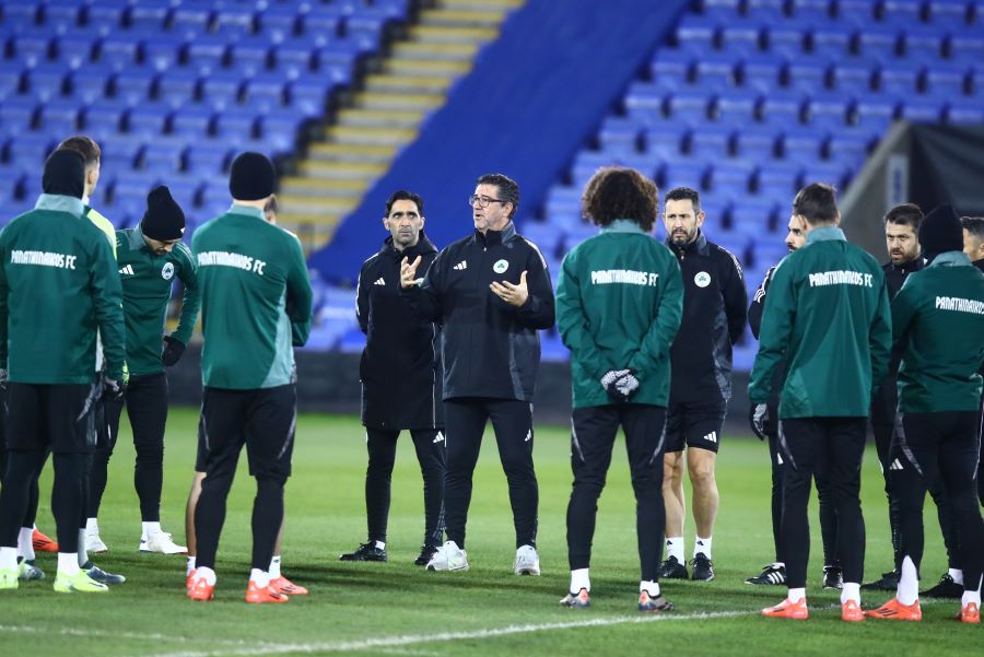 new saints panathinaikos training conference league