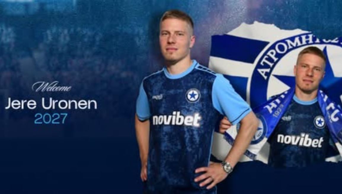 Jere Uronen Atromitos anakoinosi