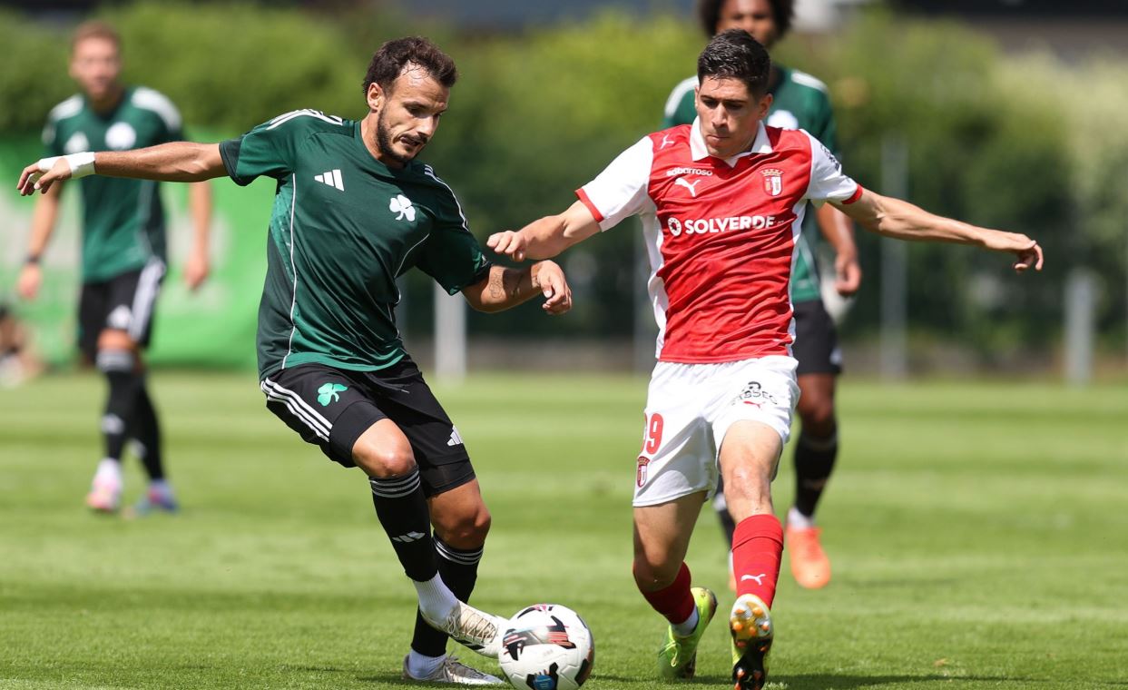 panathinaikos braga friendly match