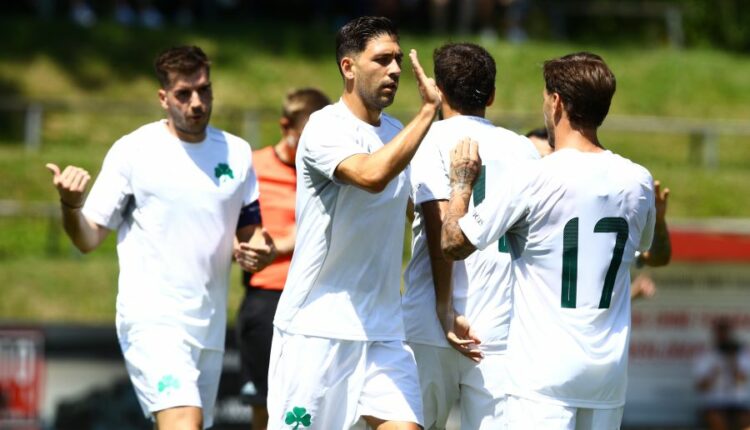 panathinaikos metalist friendly match