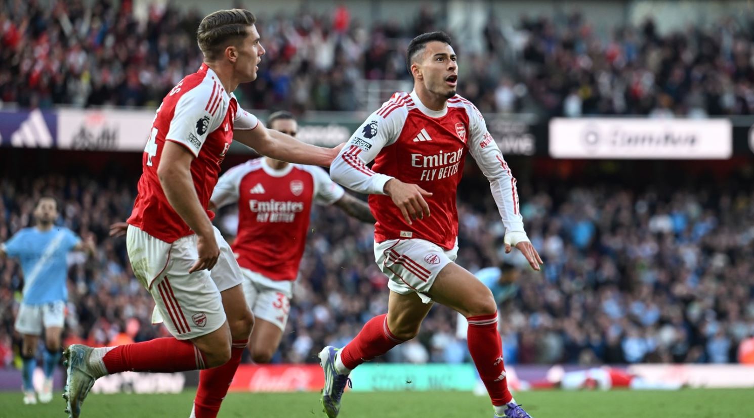 arsenal martineli manchester city premier league