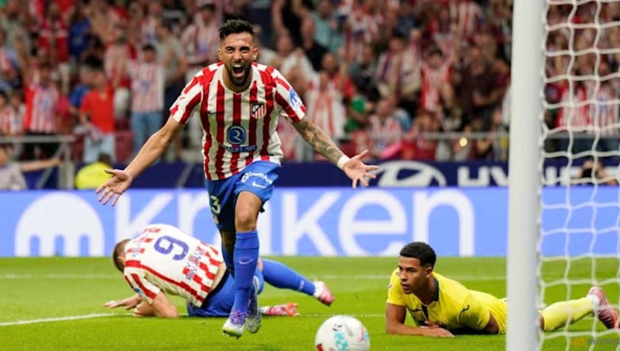 atletico madrid villarreal la liga