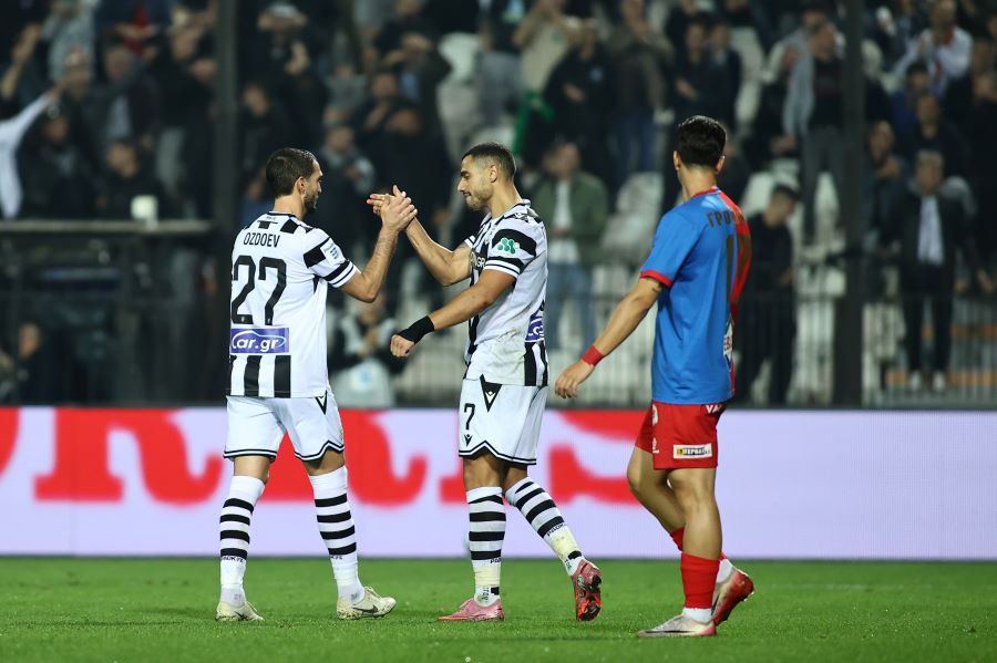 paok giakoumakis ozdoev volos super league