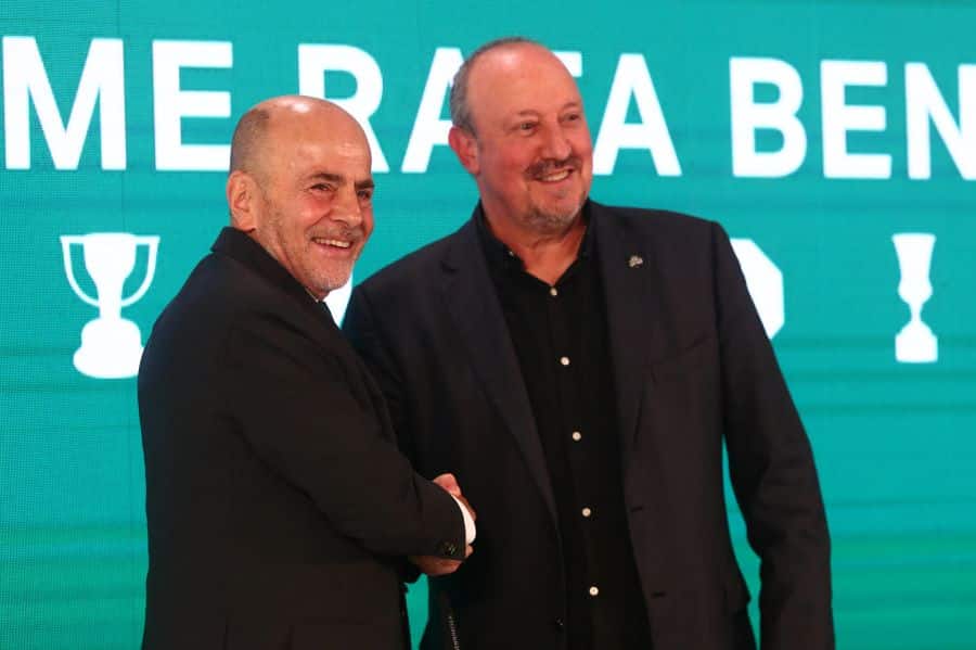rafa benitez panathinaikos giannis alafouzos parousiasi