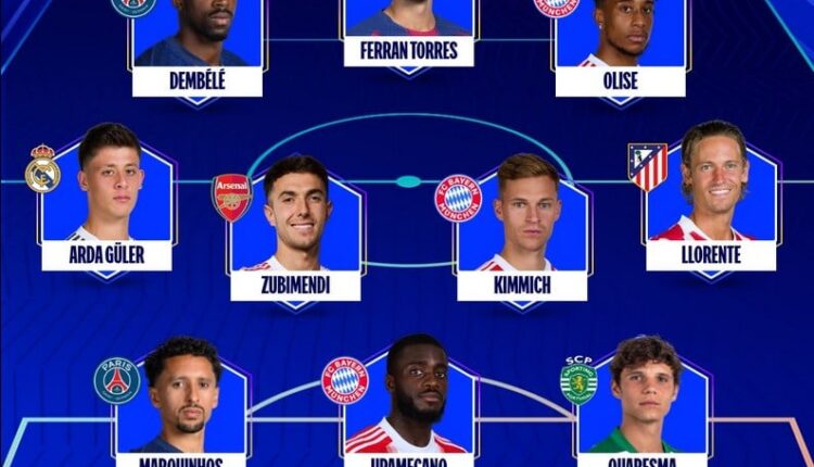 7. best XI uefa