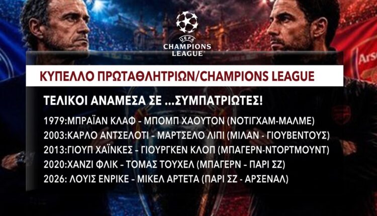 Ucl-coaches-history