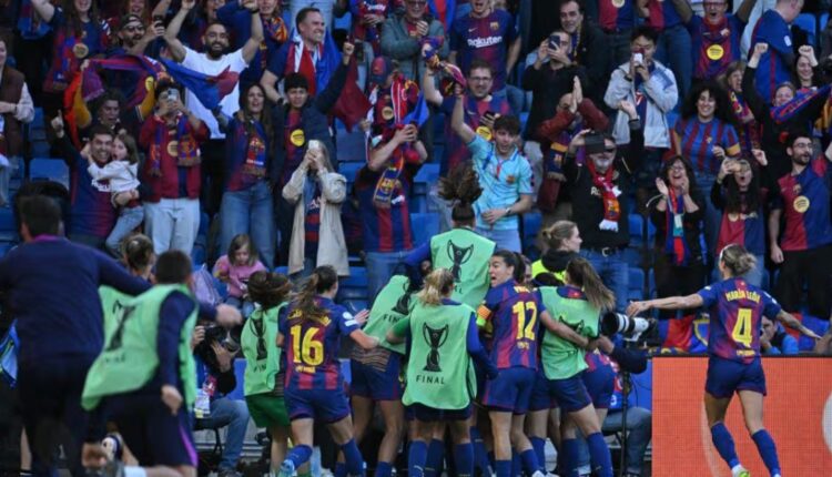 barcelona womens champions league