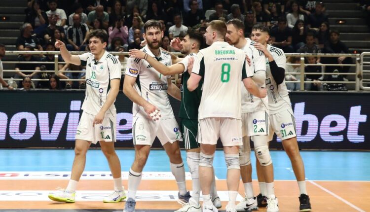 panathinaikos greek volleyball
